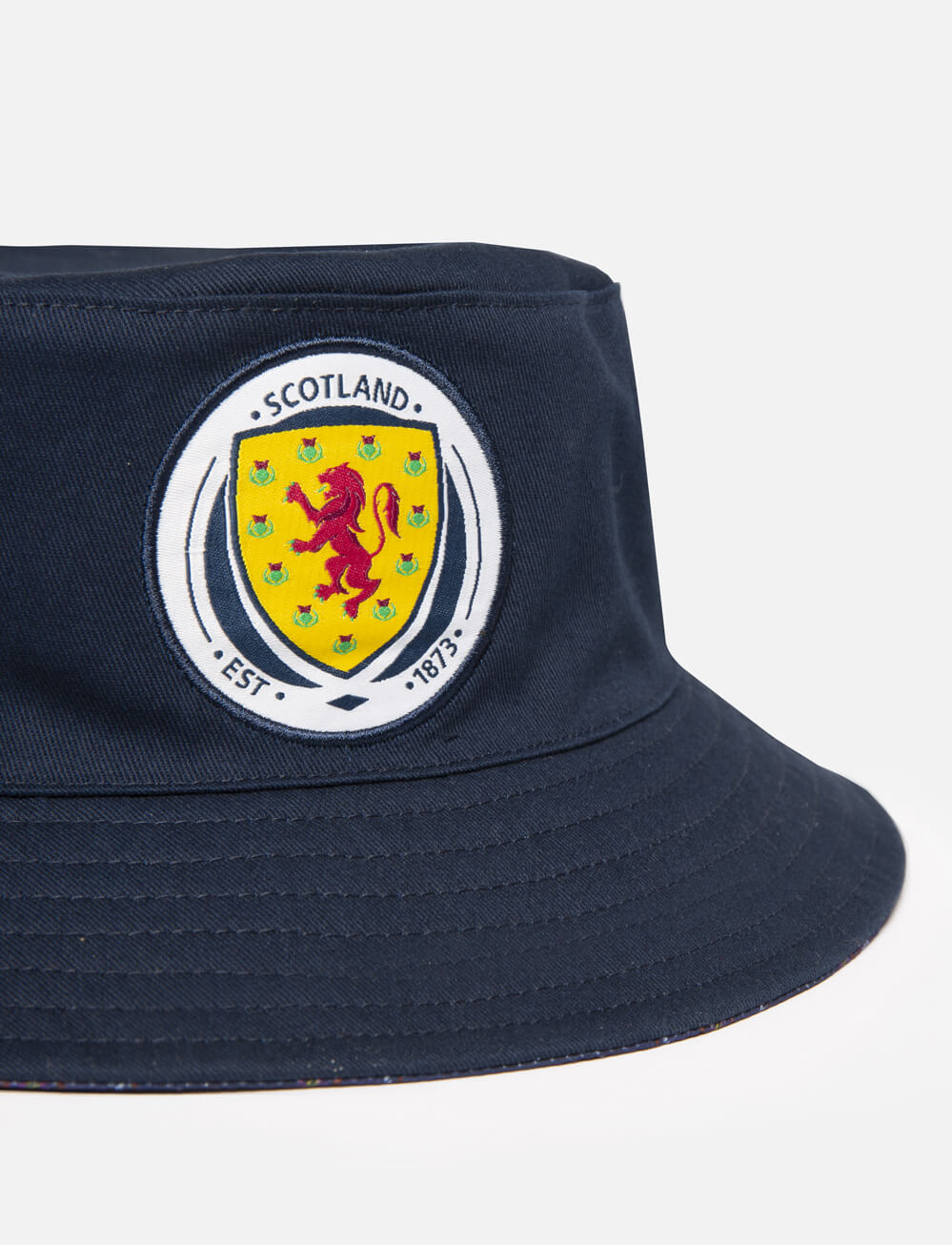 Official Team Scotland Bucket Hat - Navy