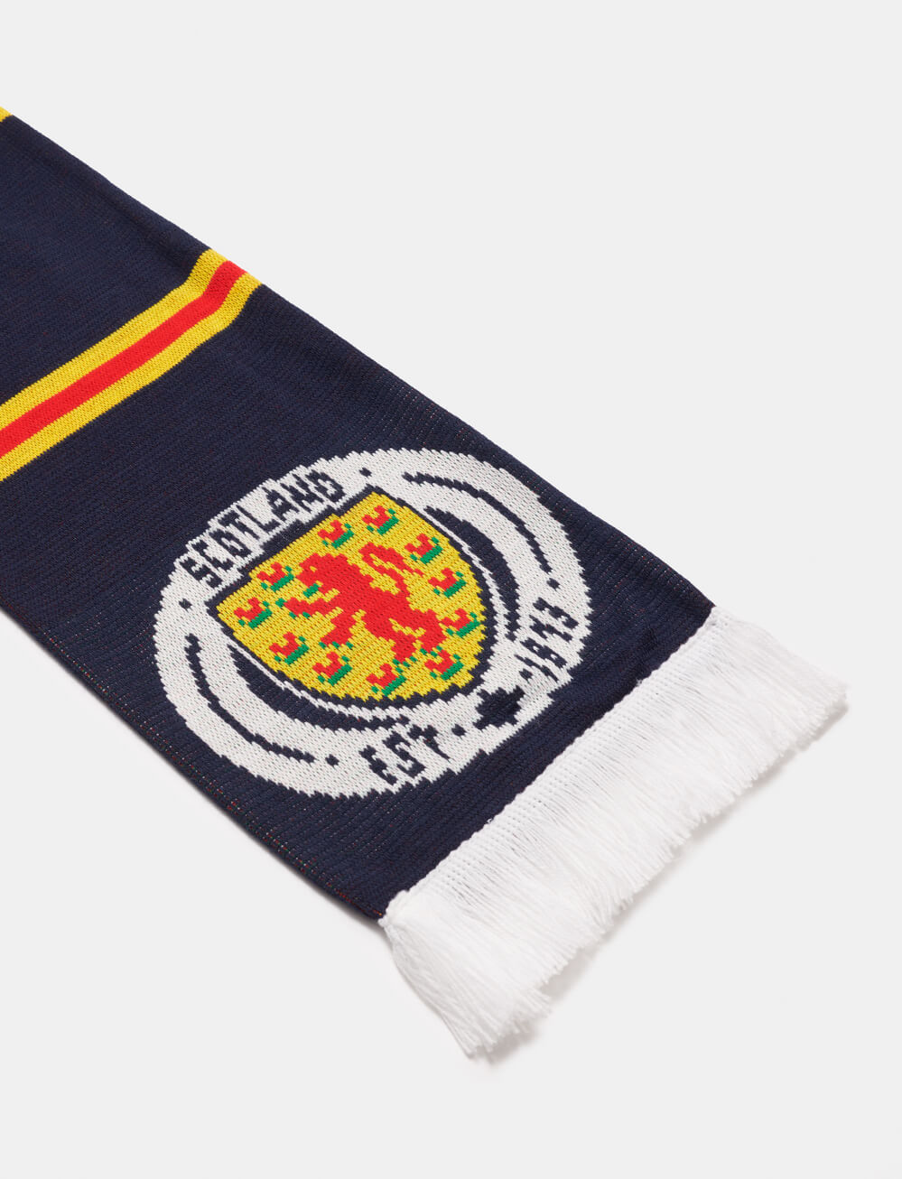 Official Team Scotland Striped Scarf - The World Football Store