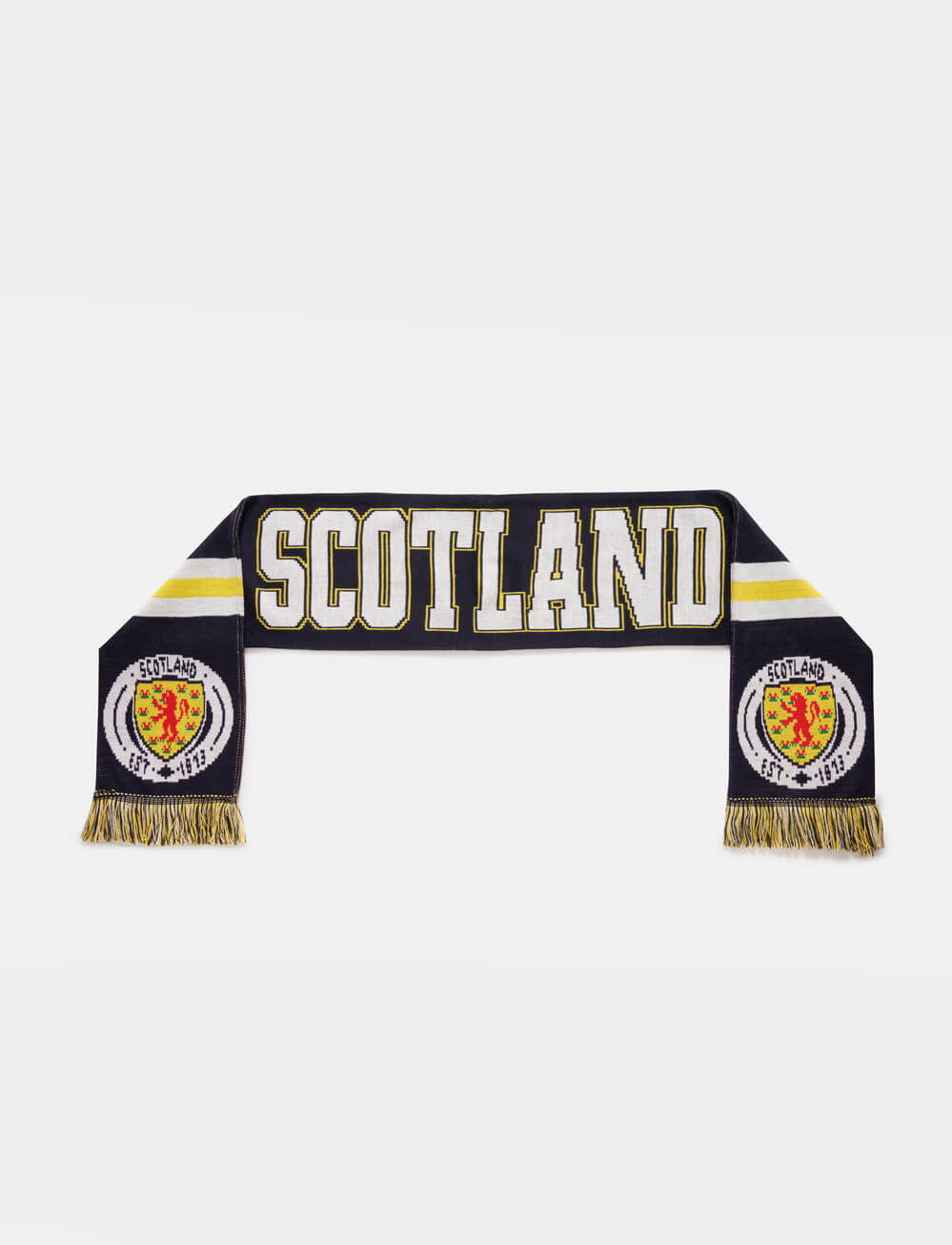Official Team Scotland Wordmark Scarf - The World Football Store