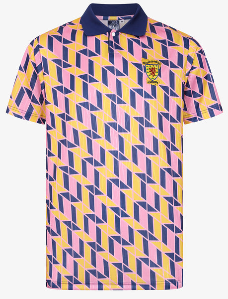 Official Team Scotland Retro Shirt - Navy