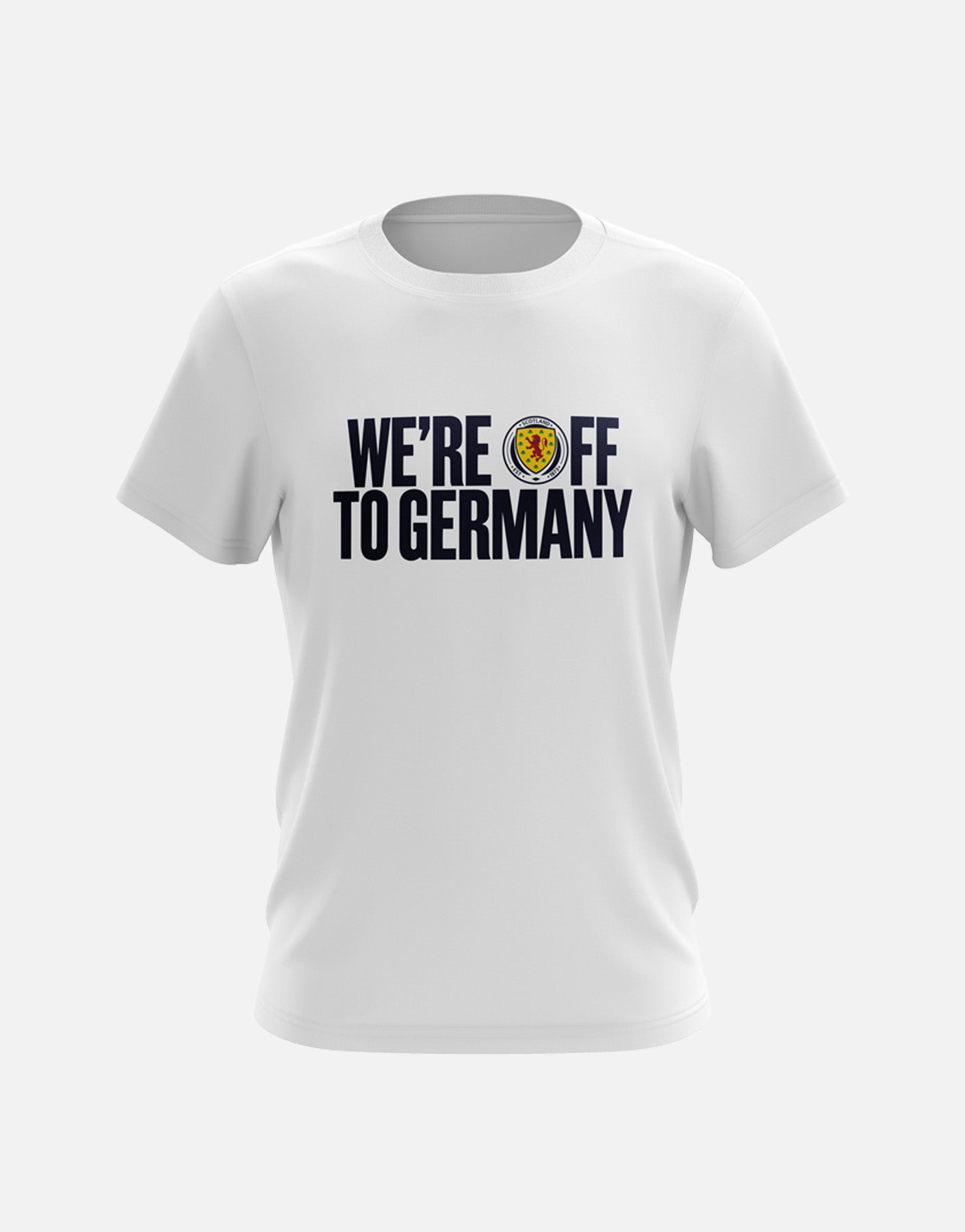 Official Team Scotland 'We're Off To Germany' T-Shirt - The World Football Store