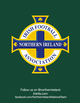 Official Northern Ireland Zip-Neck Sweatshirt - Black