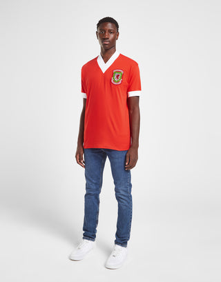 Official Team Wales 1958 Retro Jersey Red