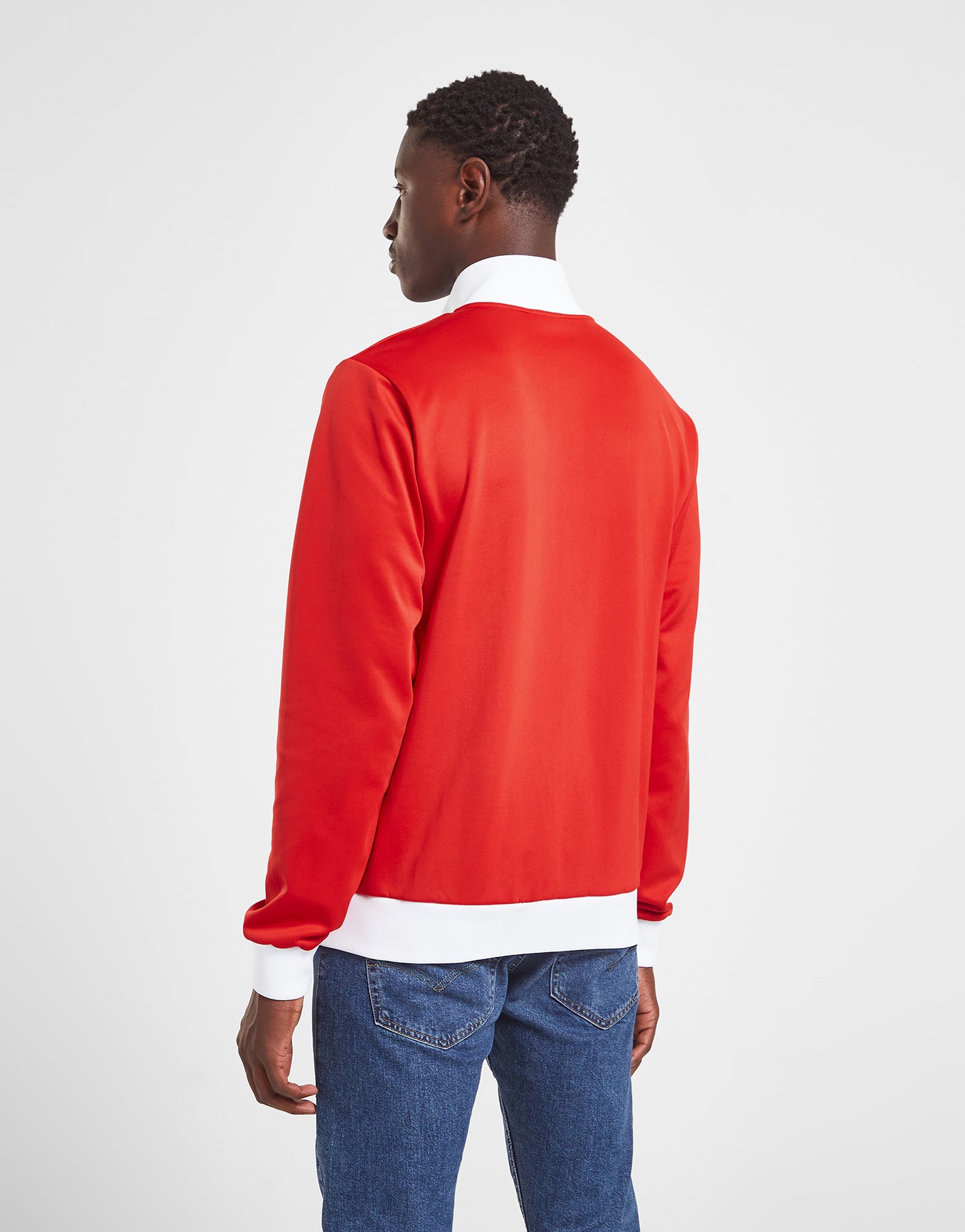 Official Team Wales Retro Track Top - Red - The World Football Store