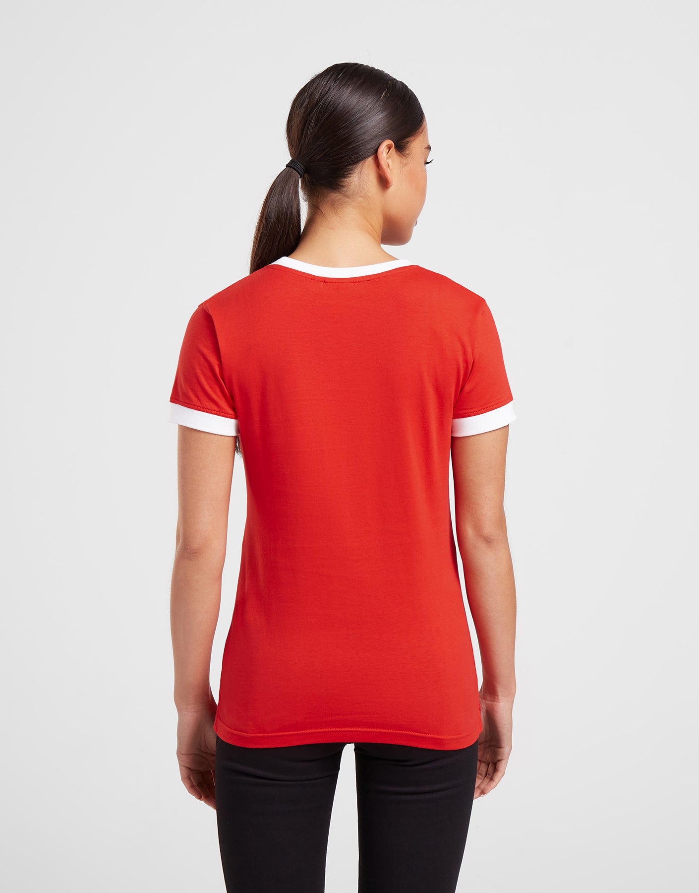 Official Team Wales Women's Ringer T-Shirt - The World Football Store