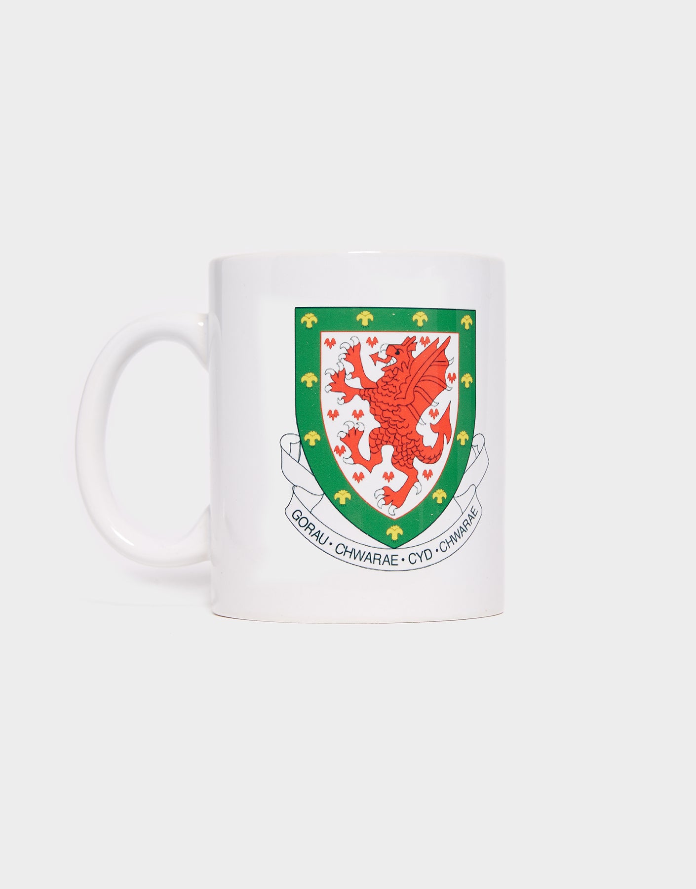 Official Team Wales Crest Mug - The World Football Store