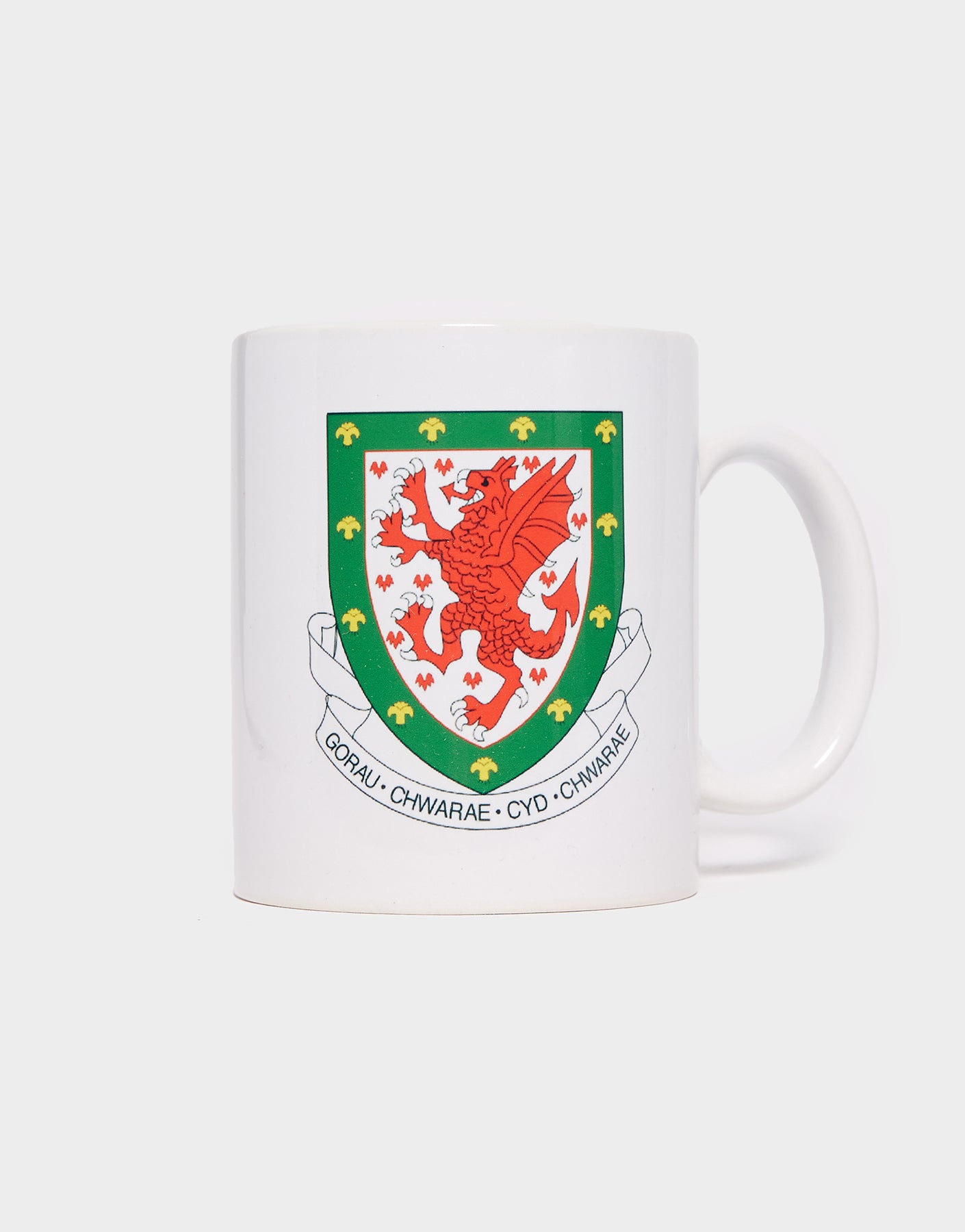 Official Team Wales Crest Mug - The World Football Store