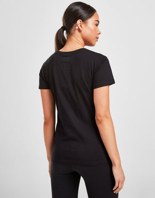 Official Team Wales Womens 'Together Stronger' T-Shirt Black