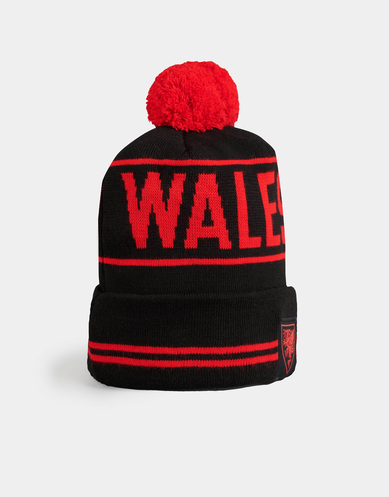 Official Team Wales Bobble Hat - The World Football Store