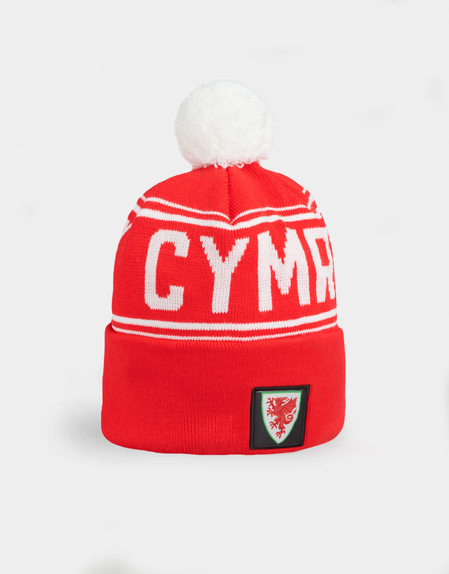 Official Team Wales Bobble Hat - The World Football Store
