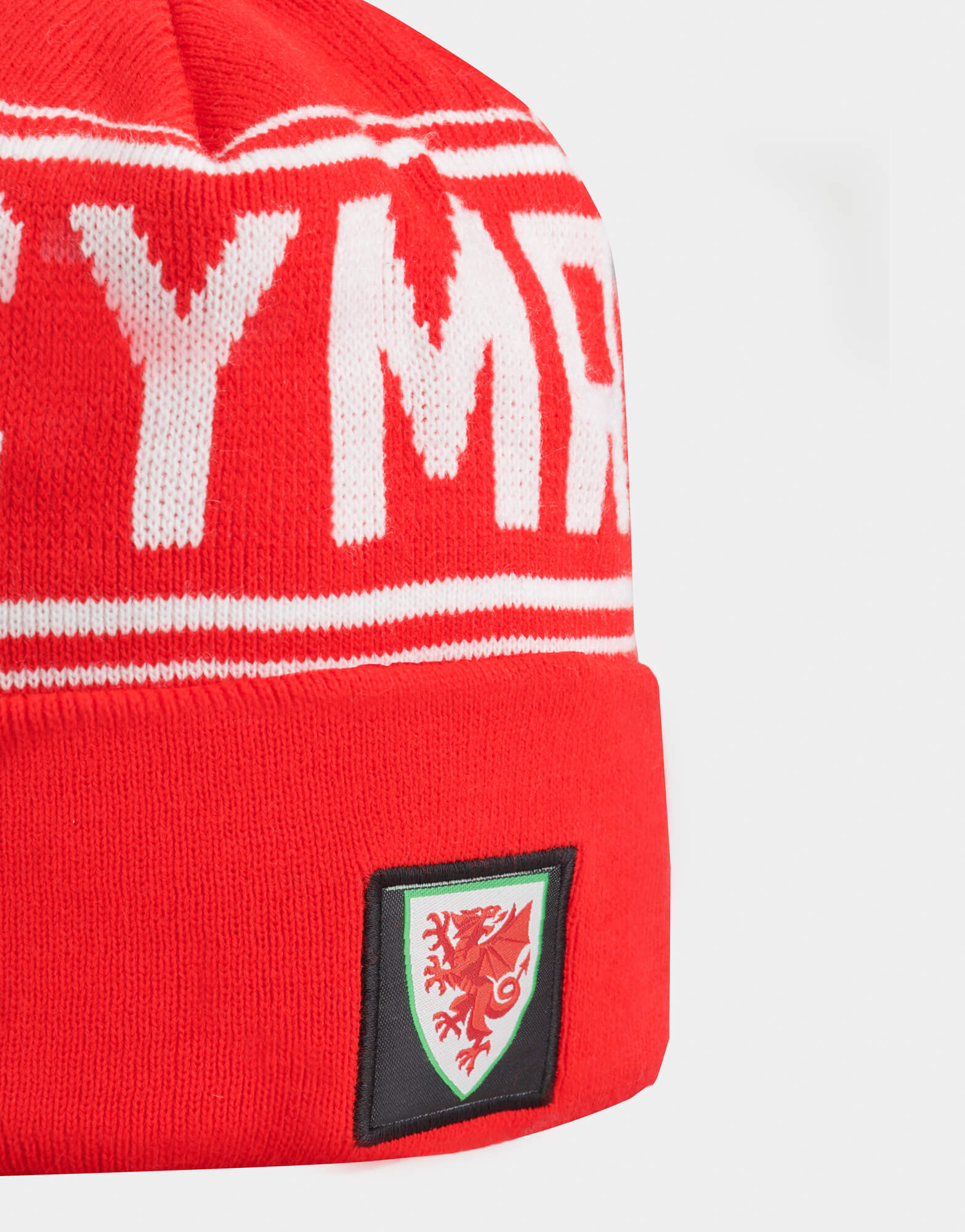 Official Team Wales Bobble Hat - The World Football Store