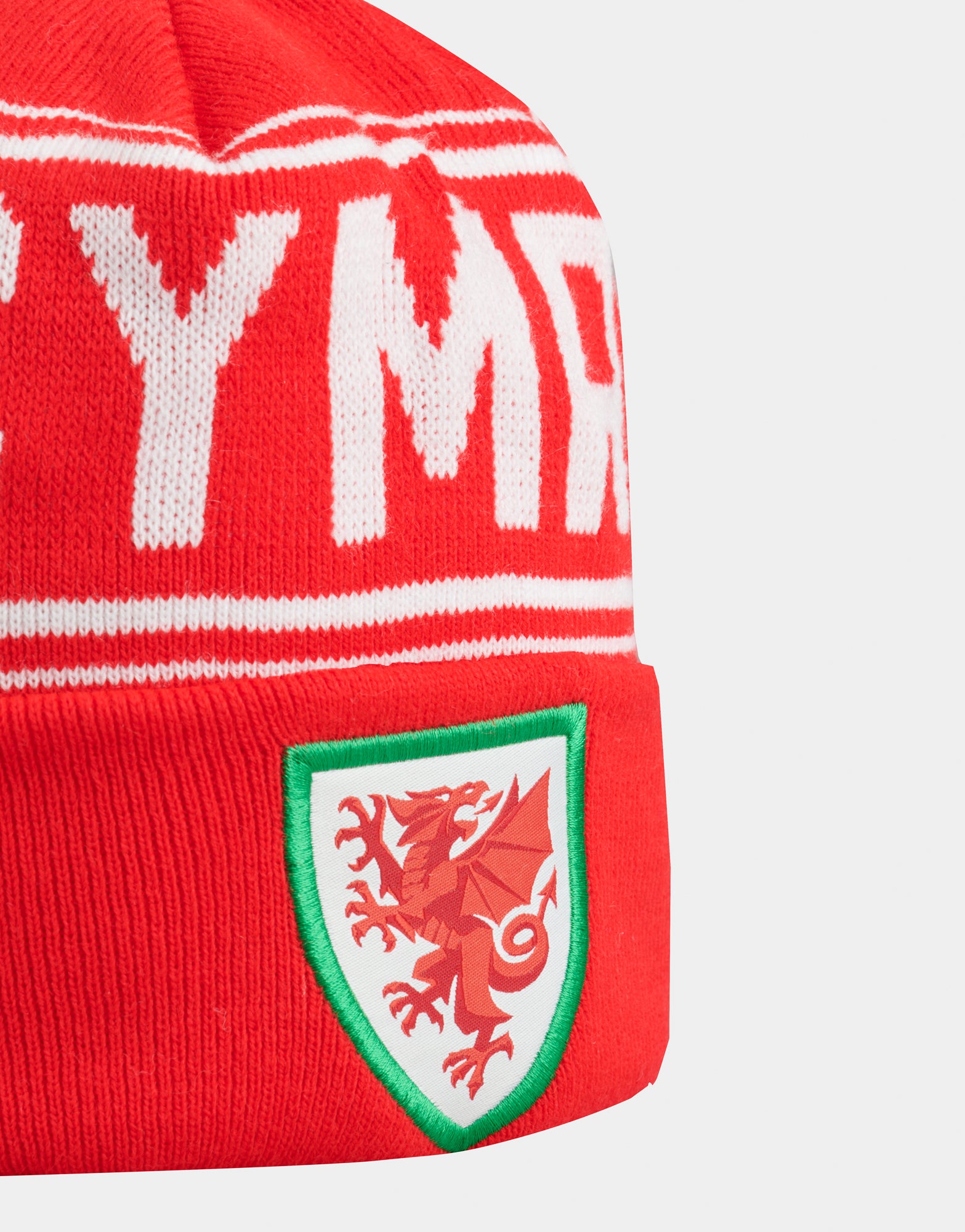 Official Team Wales CYMRU Bobble Hat