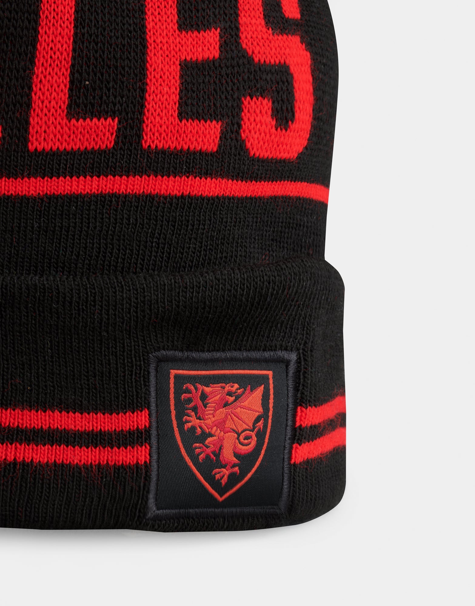 Official Team Wales Bobble Hat - The World Football Store