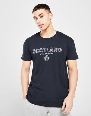 Official Team Scotland T-Shirt Navy