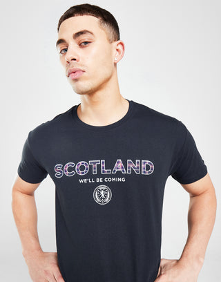 Official Team Scotland T-Shirt Navy