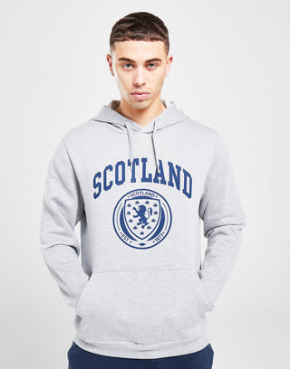 Official Team Scotland Crest Logo Hoodie Grey