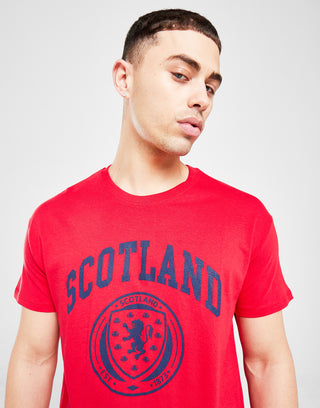 Official Team Scotland logo T-Shirt Red