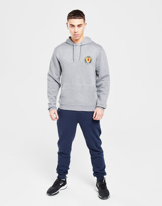 Official Team Scotland Crest Badge Hoodie Grey
