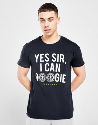 Official Team Scotland "I CAN BOOGIE" T-Shirt Navy
