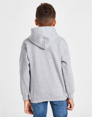 Official Team Scotland Kids Crest Logo Hoodie Grey