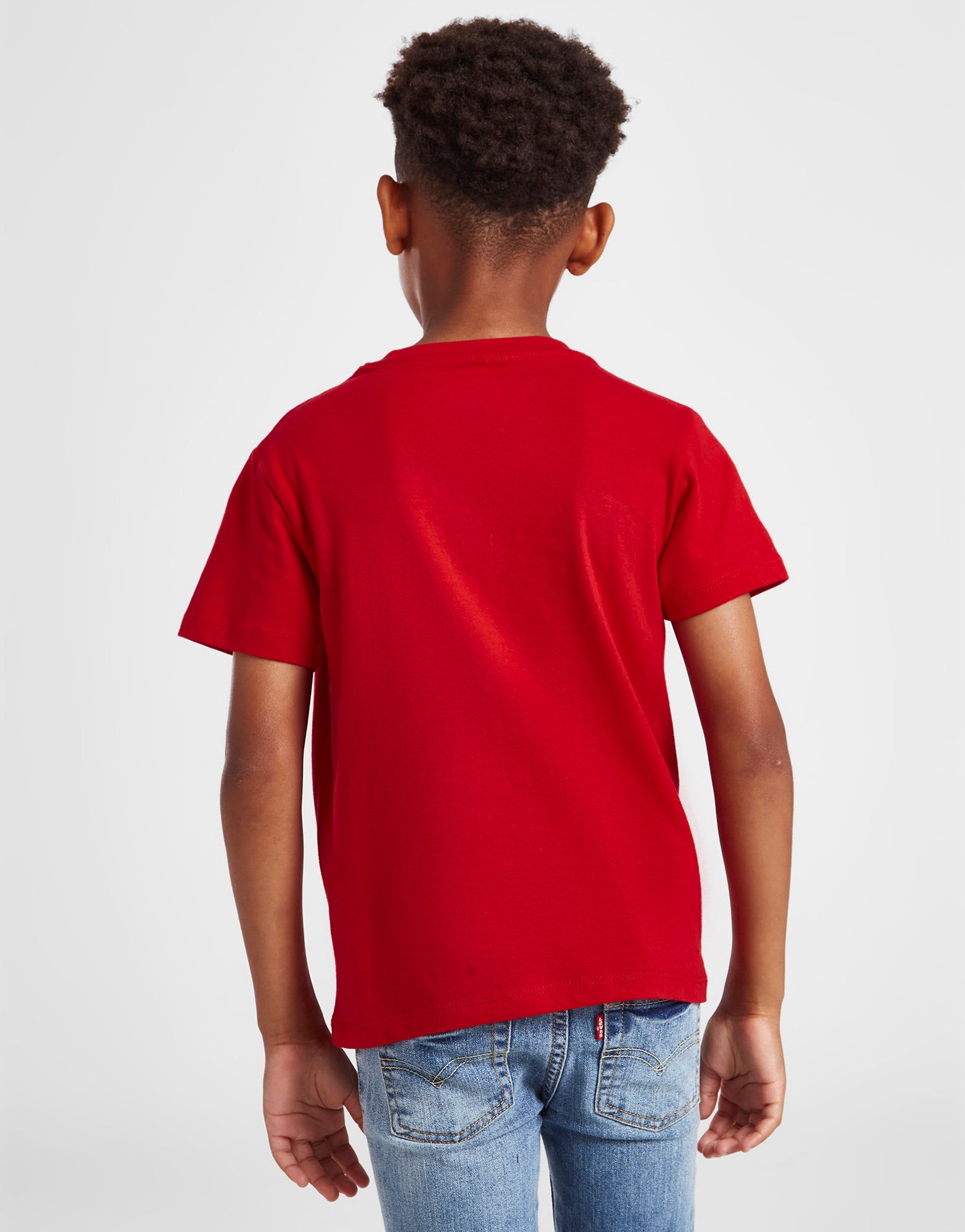 Official Team Scotland Kids logo T-Shirt Red The World
