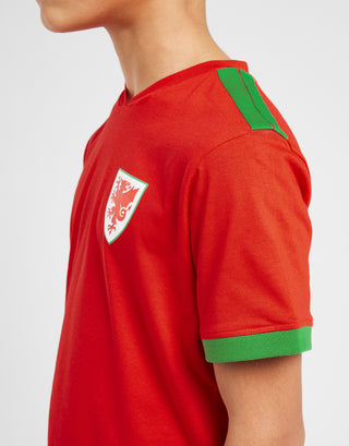Official Team Wales Pyjama Set Red
