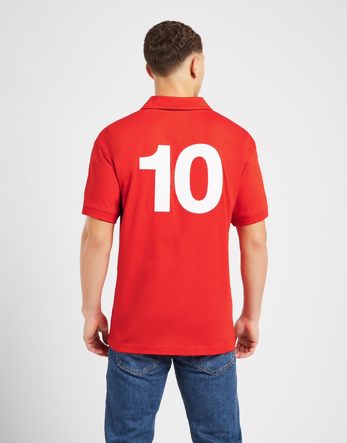 Official Team Wales 1976 Retro Jersey - Red